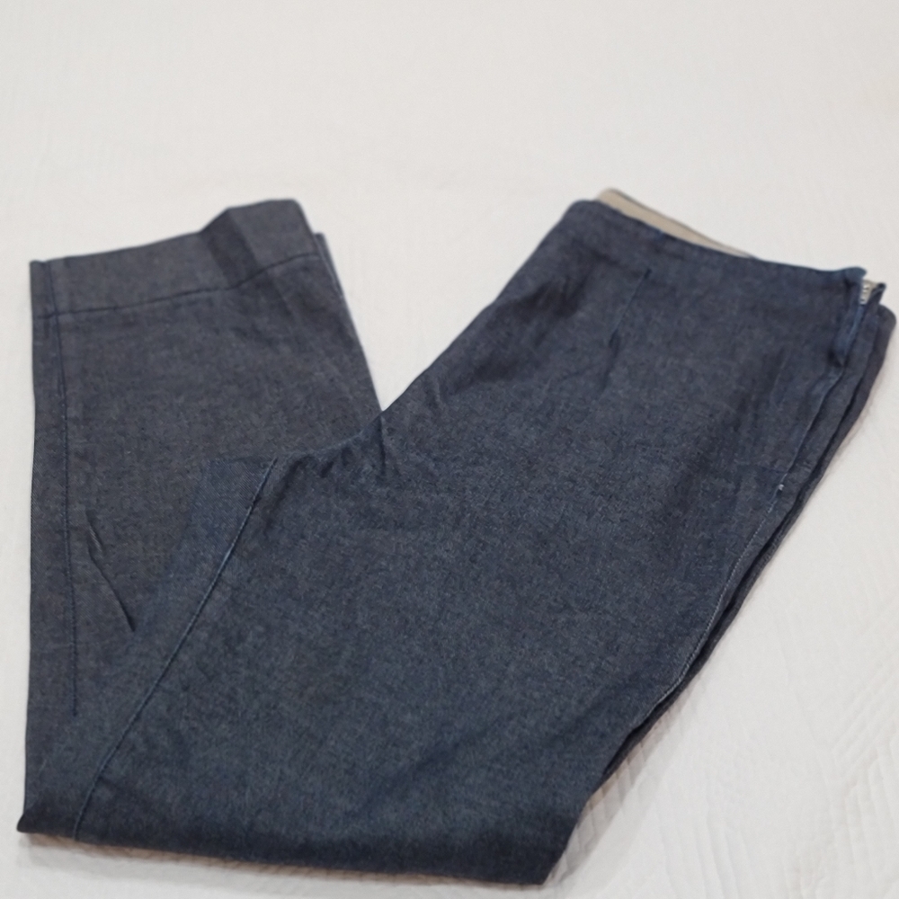 PIAZZA SEMPIONE cropped denim capri trousers. - Picture 7 of 15